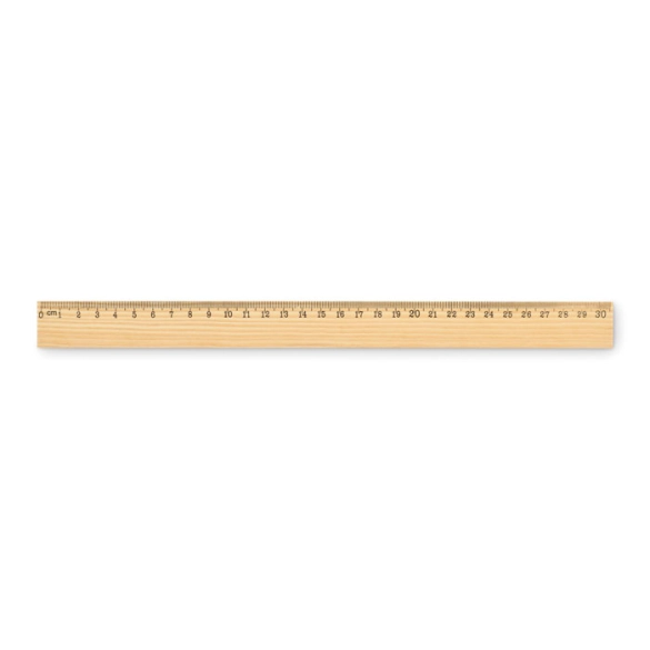 RULER30, Règle en bois 30cm front