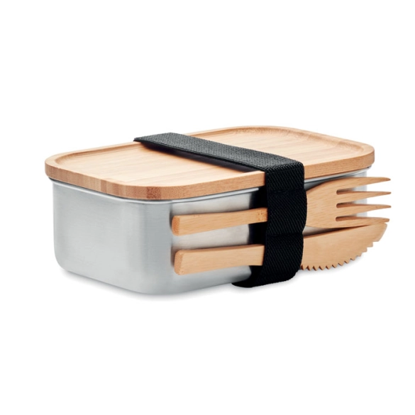 SAVANNA, Lunch box en acier inox. 600ml front