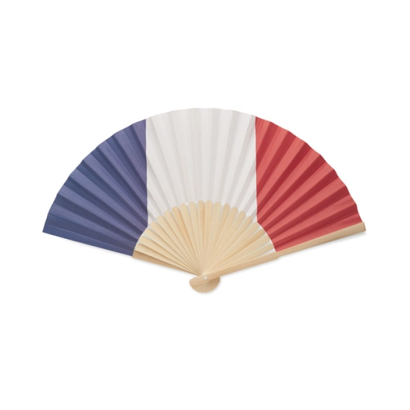 FUNFAN, Eventail à motif de drapeau front