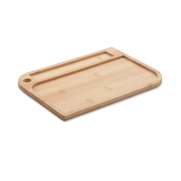 LEATA, Plateau repas en bambou front