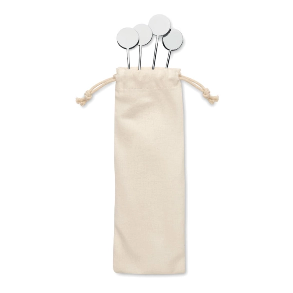 TAMANGO, Set de touilleurs en acier inox front
