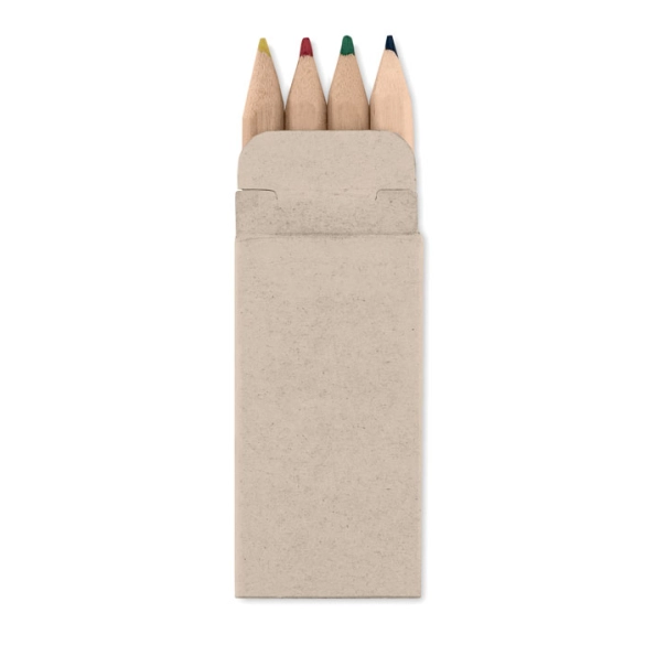PETIT ABIGAIL, 4 coloured pencils front