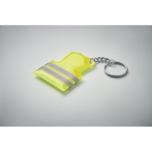 VISIBLE RING, Porte-clés gilet de  sécurité
