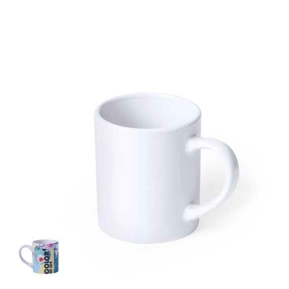 Mug blanc spécial sublimation 250ml "Caldasublim"