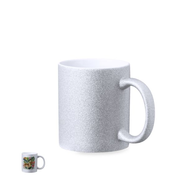 Mug à effet pailleté pour sublimation 350ml "Slender"