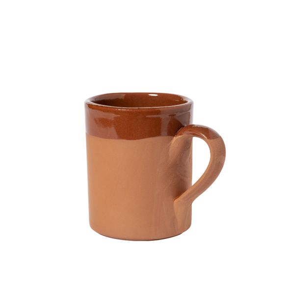 Tasse en argile  forme droite 330ml "Pampor"