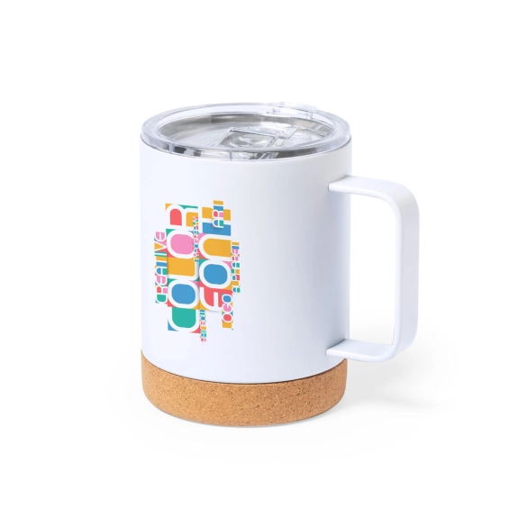 Tasse isotherme base en liège 330ml "Lafont"