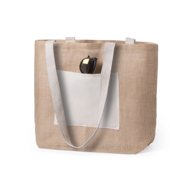 Sac de plage en toile de jute "Fervert"