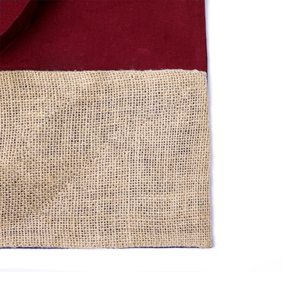 Totebag en jute et coton 120g  "Silva"