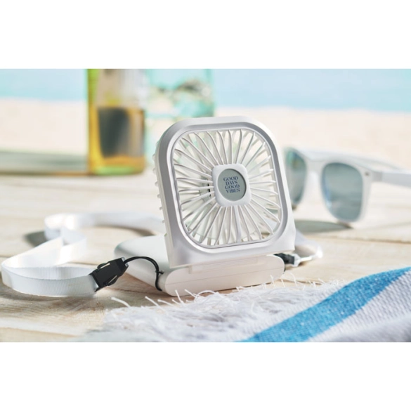 Ventilateur portable avec lanyard "Fanplib"