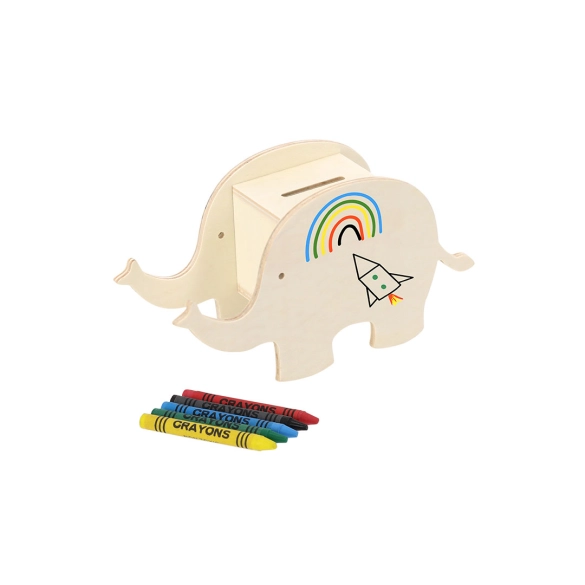 Tirelire enfant en bois "Sliz"