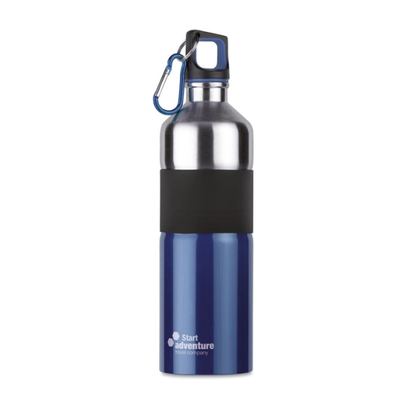 Gourde bicolore avec mousqueton 750ml "Tervet"