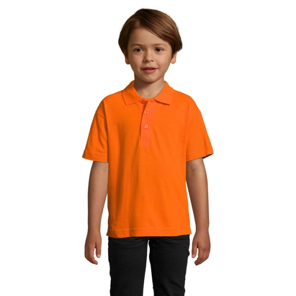 Polo enfant en coton 170gr "Maviron"