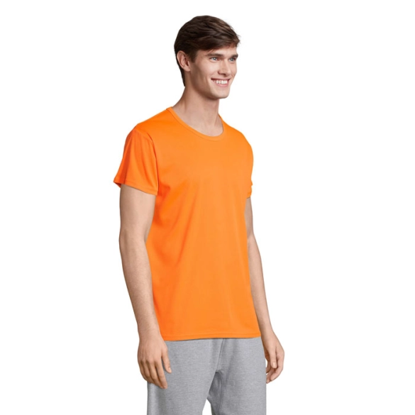 T-shirt unisexe col rond personnalisé 130gr "Santiago"