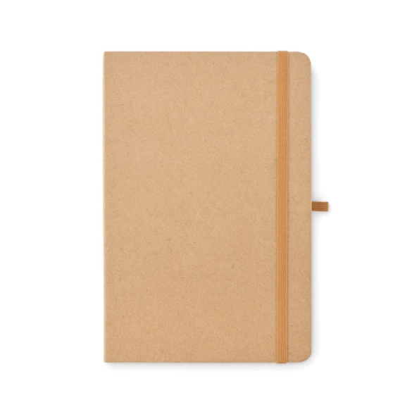 Carnet A5 papier recyclé avec bloc post-it "Mayden"