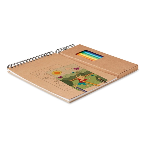 COLOPAD, Set de coloriage avec bloc
