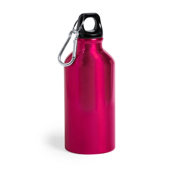 Bouteille aluminium avec mousqueton 400ml "Canova"