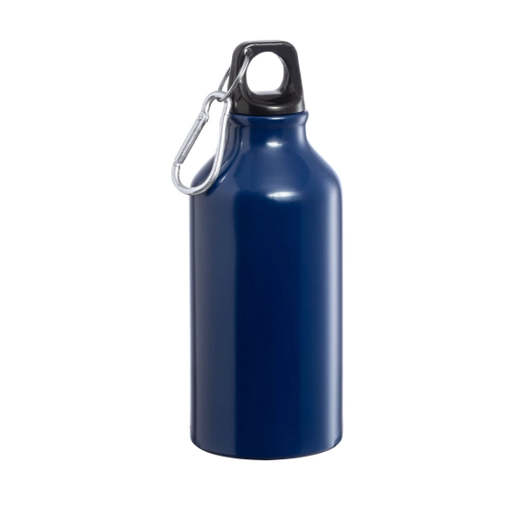 Bouteille aluminium avec mousqueton 400ml "Canova"