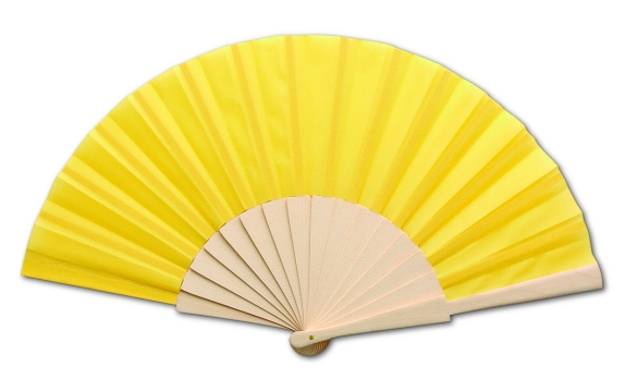 Éventail en bois et polyester "Tornon"