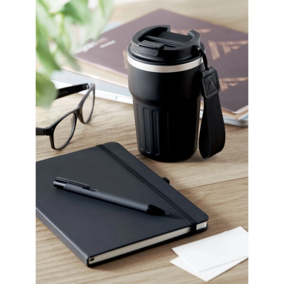 ENGAGE, Coffret mug isotherme stylo et carnet