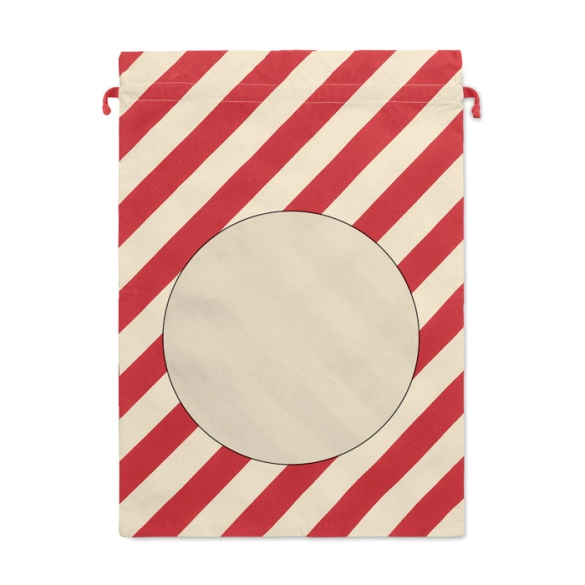 LAUKKU, Grand sac coton Père Noël