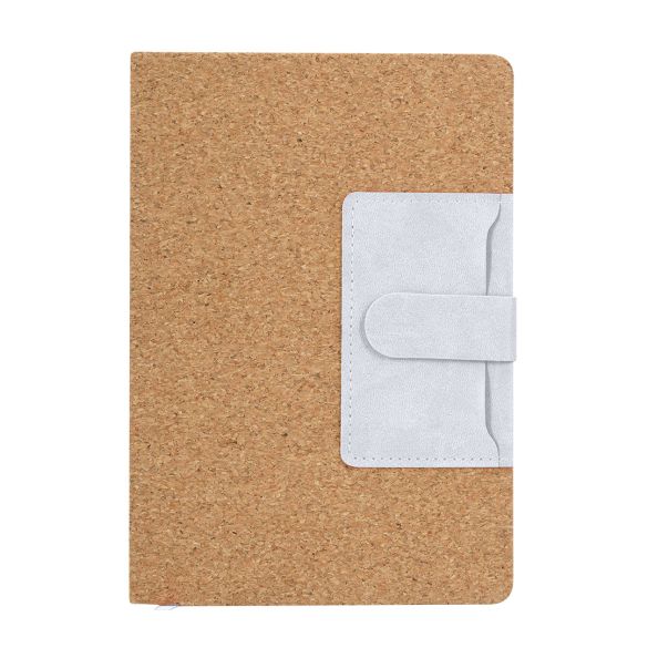 Bloc notes A5 avec porte-cartes "Rosignan"