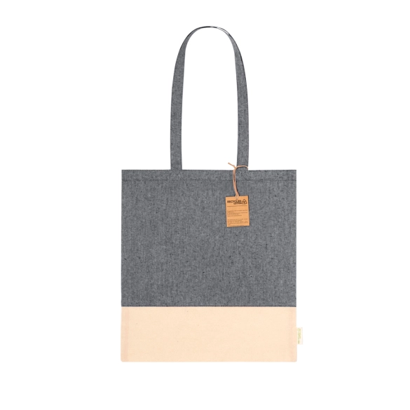 Sac shopping éco en coton recyclé 120gr  "Starly"