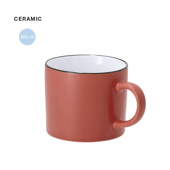 Tasse en céramique matte 400ml "Senloz"
