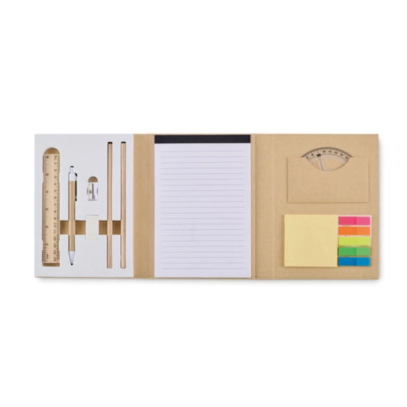 Set de papeterie avec bloc-notes "Krizia"