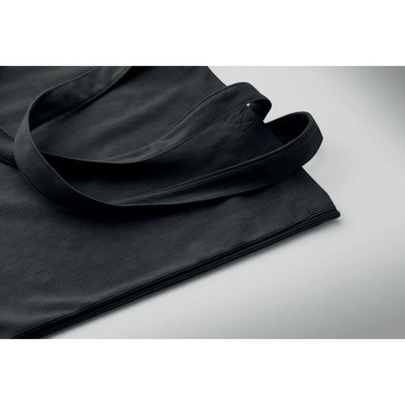 CORDY B, Sac shopping en velours côtelé