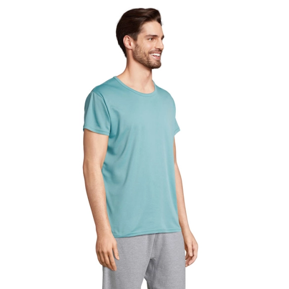 T-shirt unisexe col rond personnalisé 130gr "Santiago"