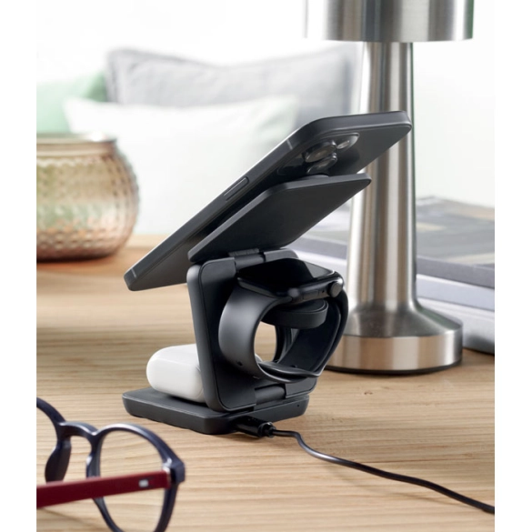 Station de charge pliable 3en1 "Crustin"