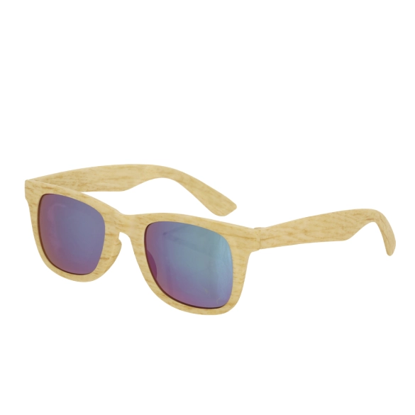Lunettes de soleil monture bois "Lircle"