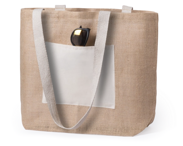 Sac de plage en toile de jute "Fervert"