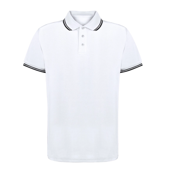 Polo technique avec liseré blanc 180gr "Liam"