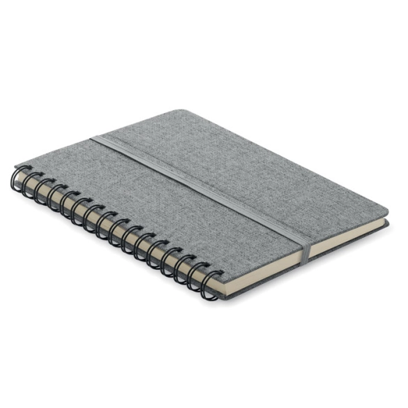 Carnet A5 à spirale et support téléphone "Stalion"