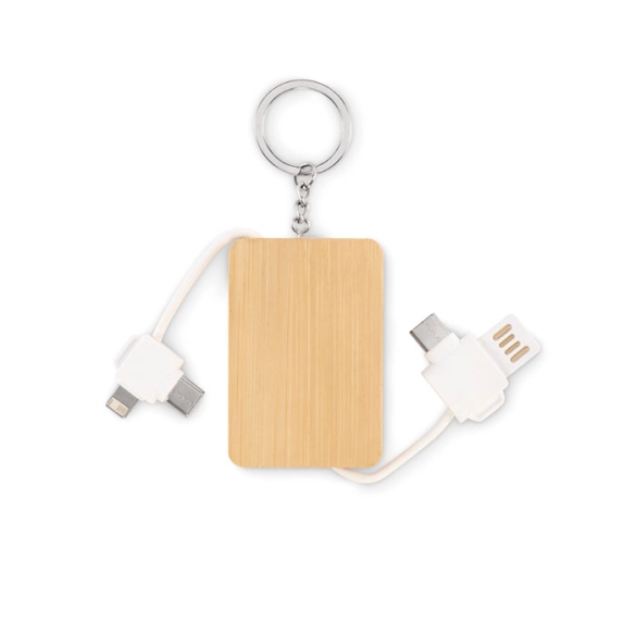 BUPOW, Porte-clés et câble de charge