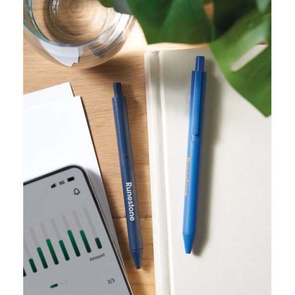 PECAS, Stylo poussoir blé paille  PP.