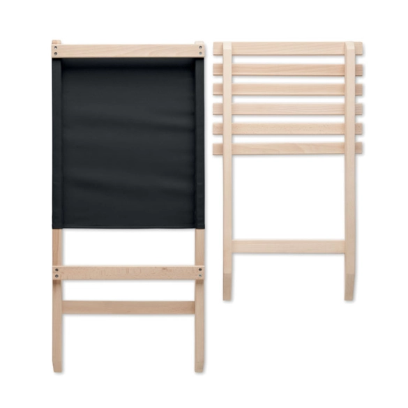 Chaise de plage pliable en bois "Kenyad"