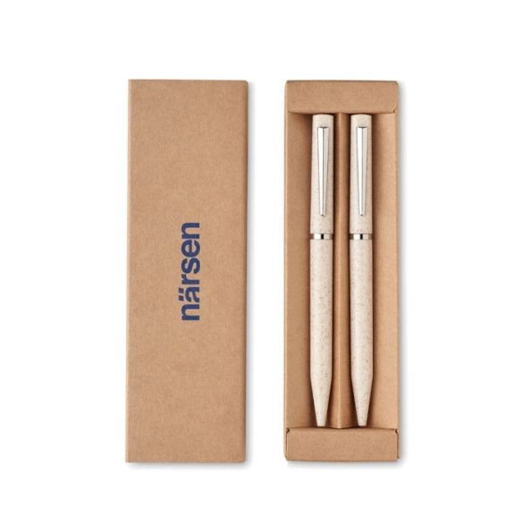 PEAT, Set de stylo paille de blé/ABS