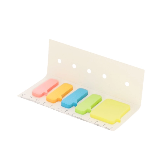 Bloc-notes post-it 5 couleurs "Kaliji"
