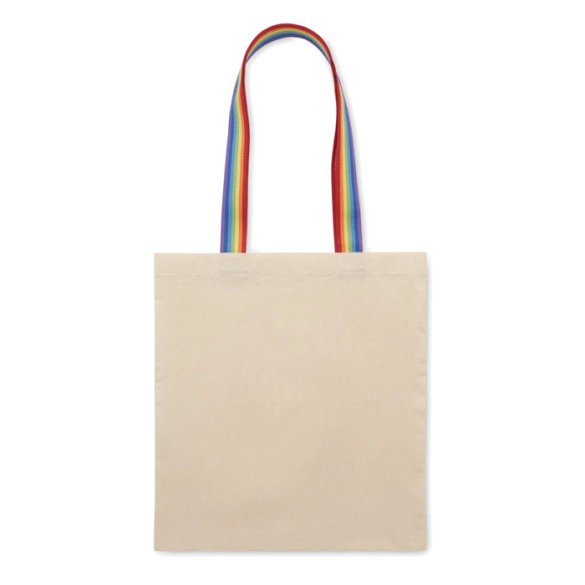 Sac shopping anses arc en ciel "Aurora"
