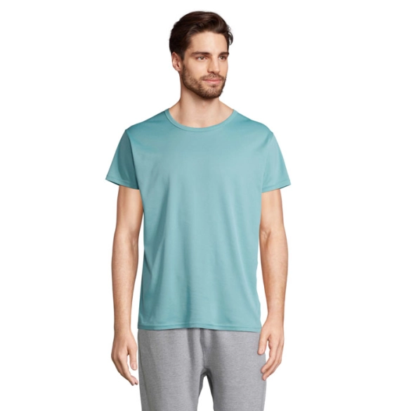 T-shirt unisexe col rond personnalisé 130gr "Santiago"