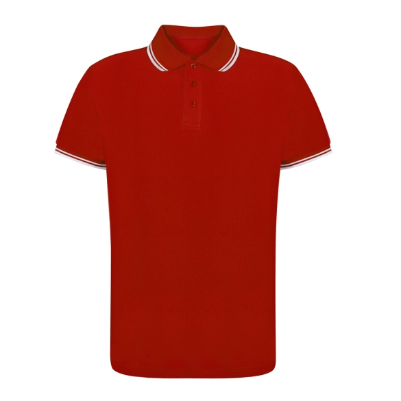 Polo technique avec liseré blanc 180gr "Liam"