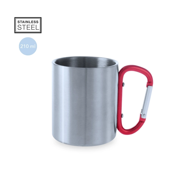 Mug avec mousqueton 210ml "Kiana"