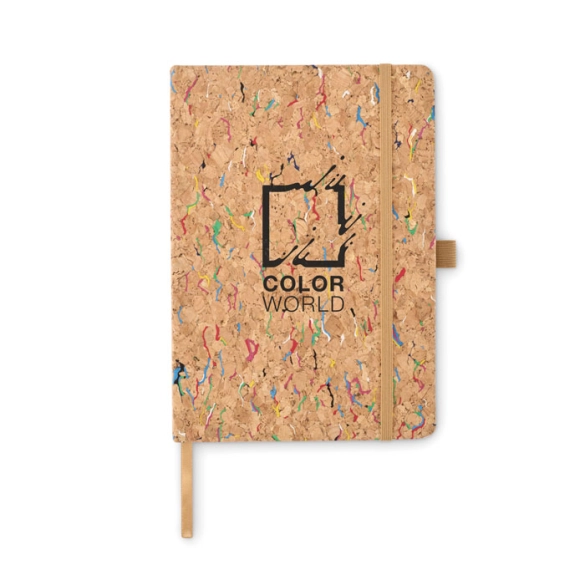 CORNOTA, Cahier A5 en liège de couleur