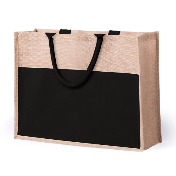 Sac en toile de jute et coton "Sistone"