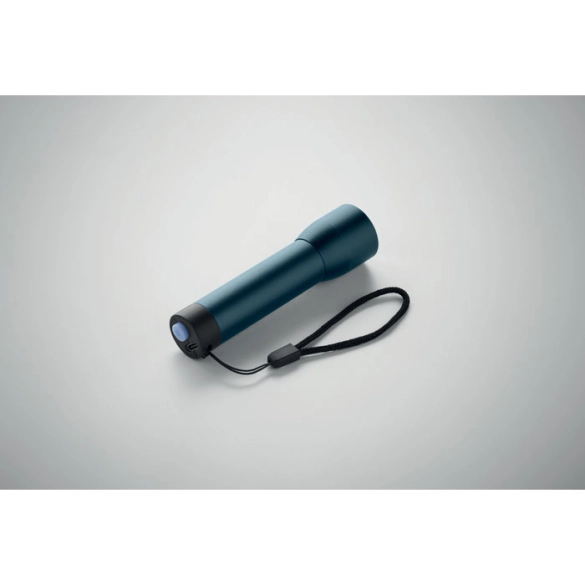 LUMEZO, Lampe rechargeable en alu.