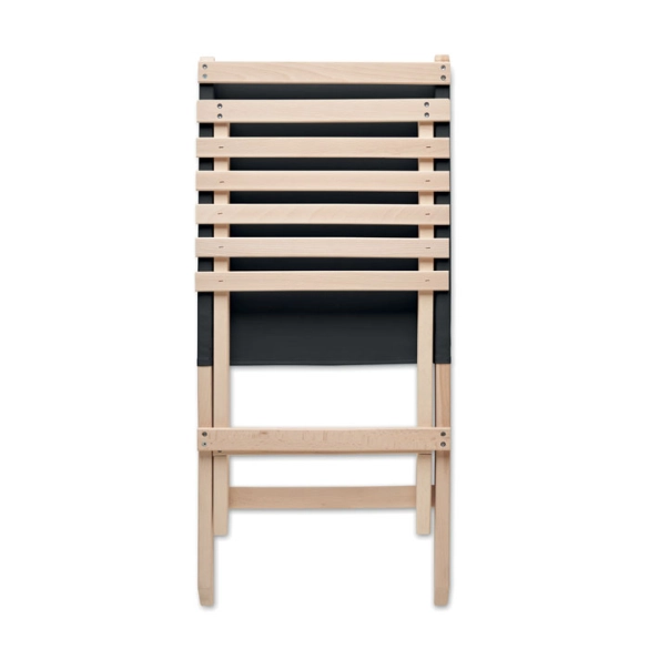 Chaise de plage pliable en bois "Kenyad"