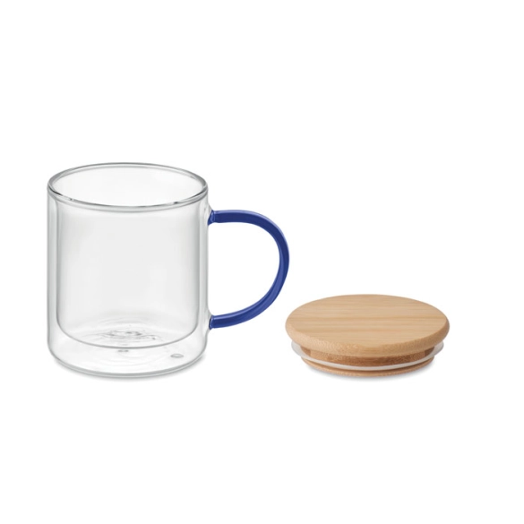 Mug en verre double paroi 300ml "Avelino"